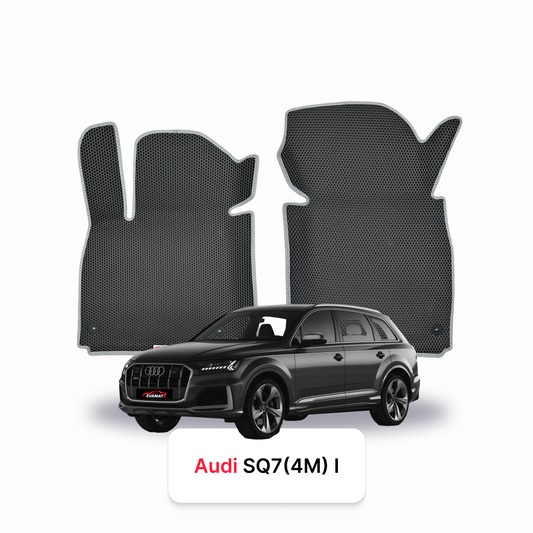 Fußmatten EVAMATS für Audi SQ7 (4M) 1. Generation 2016-2025 Jahr SUV 7-Sitzer