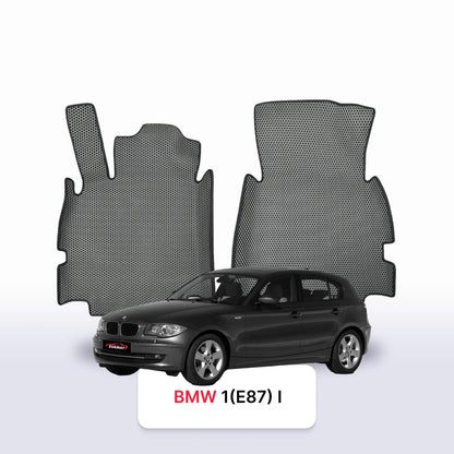 Fußmatten EVAMATS für BMW 1(E87) 1. Generation 2004-2011 Jahr FLIEßHECK 5-Türer