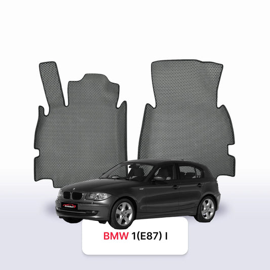 Fußmatten EVAMATS für BMW 1(E87) 1. Generation 2004-2011 Jahr FLIEßHECK 5-Türer