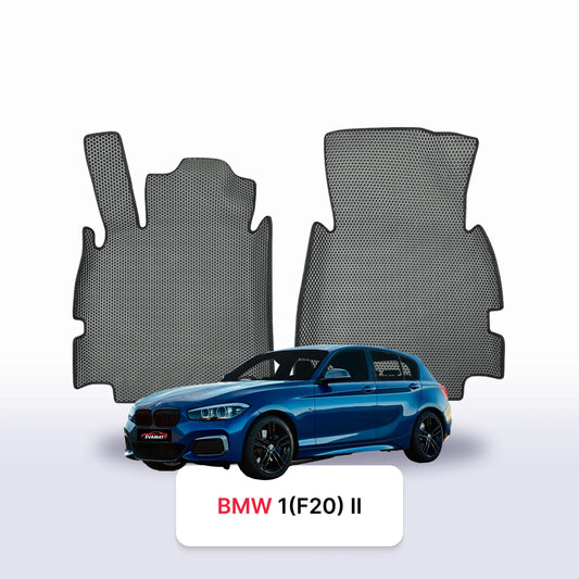 Fußmatten EVAMATS für BMW 1(F20) 2. Generation 2011-2019 Jahr FLIEßHECK 5-Türer