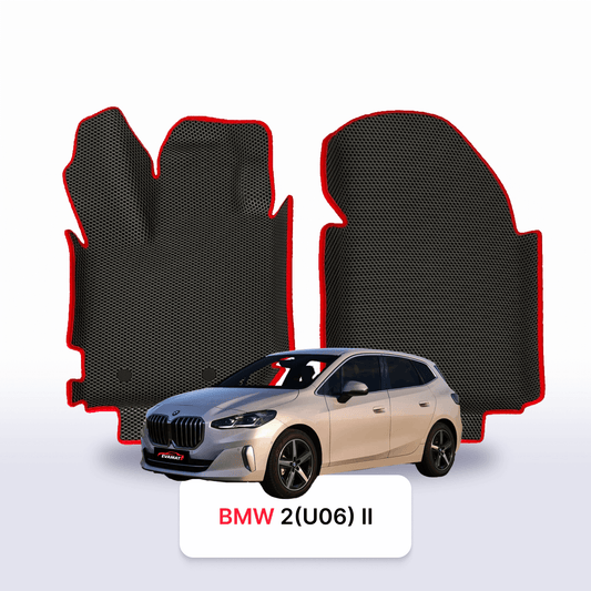 Car mats EVAMATS for BMW 2 Active Tourer(U06) 2 gen 2021-2028 year MINIVAN