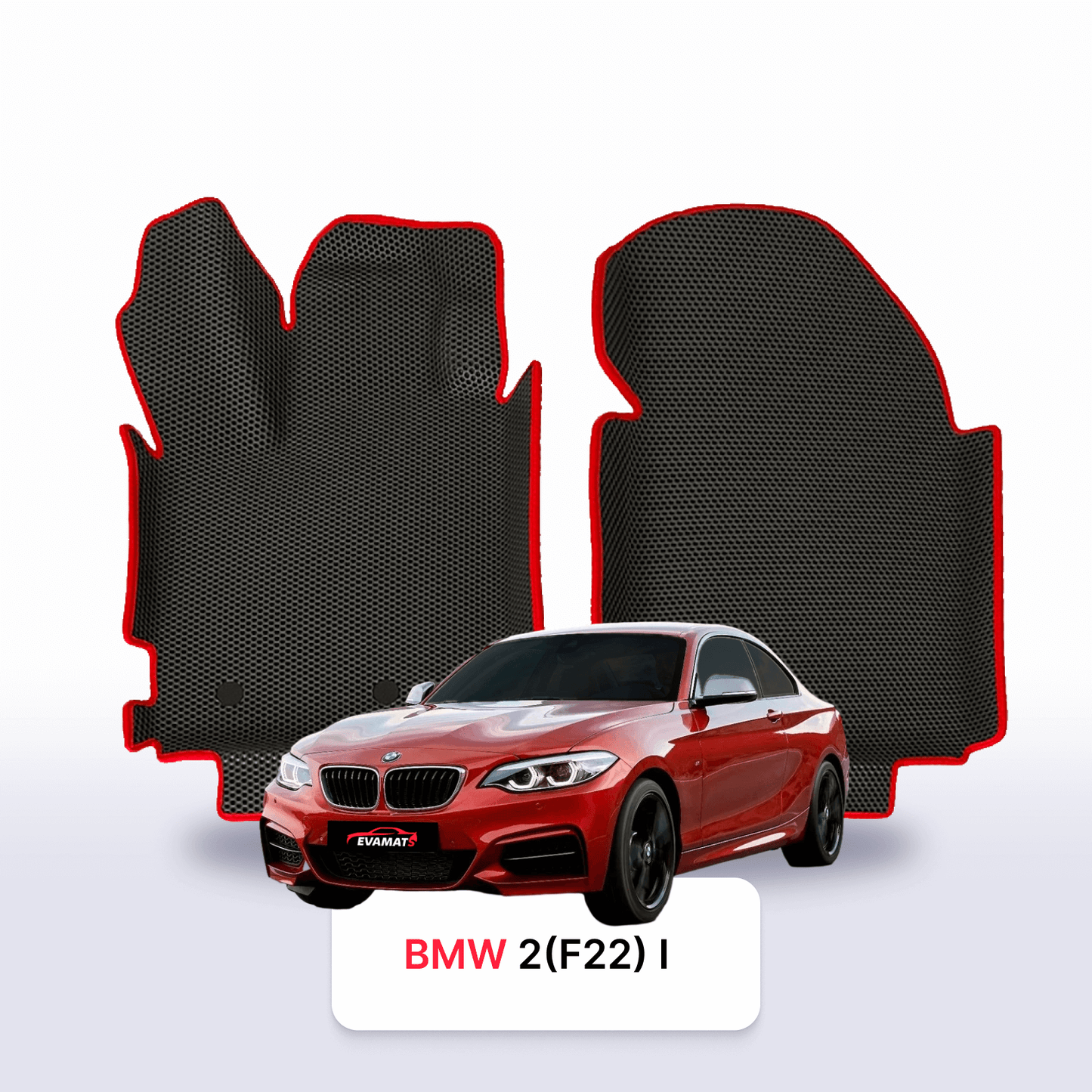 Fußmatten EVAMATS für BMW 2(F22) 1 Gen 2014-2021 Jahr COUPE