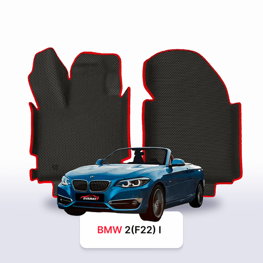 Fußmatten EVAMATS für BMW 2(F22) 1 Gen 2014-2021 Jahr CABRIO