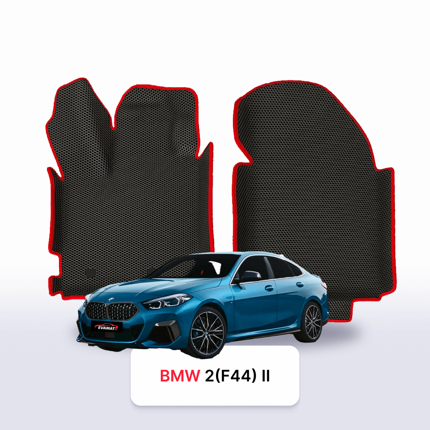 Fußmatten EVAMATS für BMW 2(F44) 2. Generation 2019-2025 Jahr GRAN COUPE