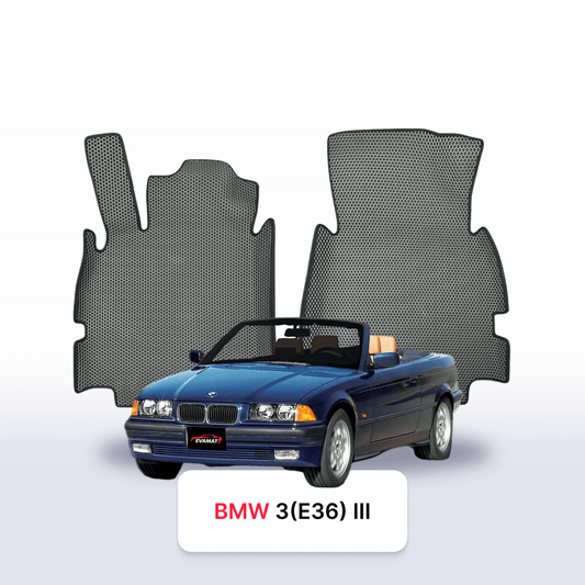 Fußmatten EVAMATS für BMW 3(E36) 3. Generation 1990-1999 Jahr CABRIO