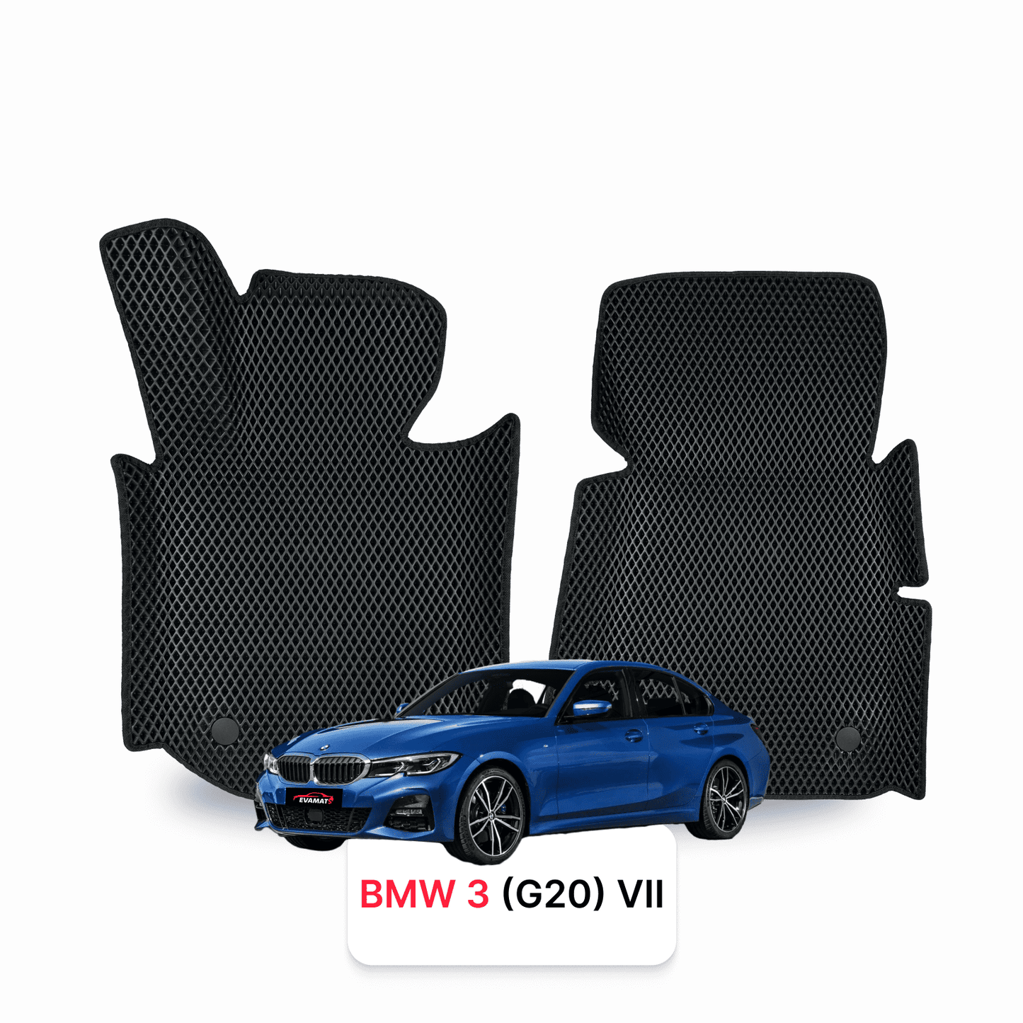 Fußmatten EVAMATS für BMW 3(G20) 7 Gen 2018-2025 Jahr SEDAN