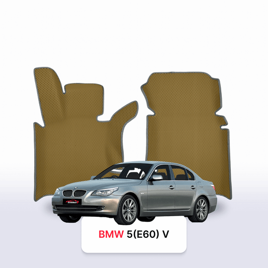 Fußmatten EVAMATS für BMW 5 (E60) 5. Generation 2003–2010, Limousine