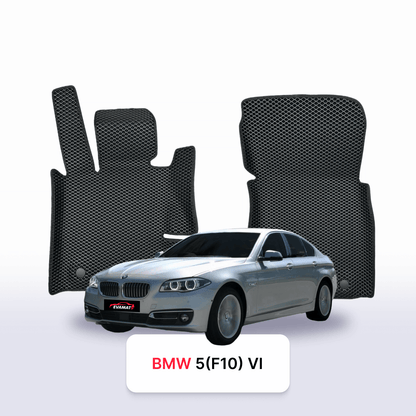 Fußmatten EVAMATS für BMW 5 (F10) 6 Gen 2009-2017 Jahr SEDAN