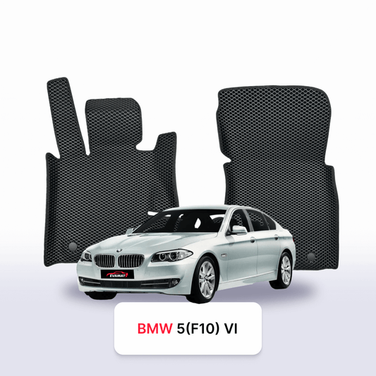 Fußmatten EVAMATS für BMW 5 (F10) 6 Gen 2009-2017 Jahr SEDAN LANG