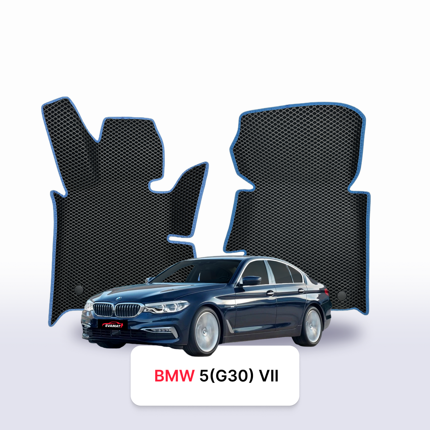 Fußmatten EVAMATS für BMW 5 (G30) 7 gen 2017-2024 jahr LIMOUSINE