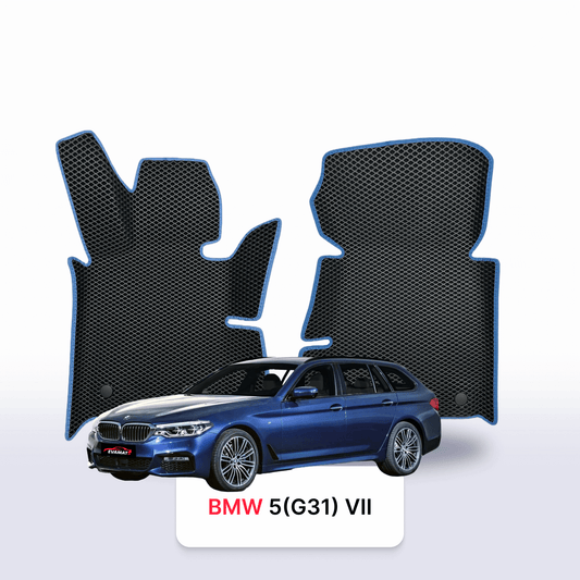 Fußmatten EVAMATS für BMW 5 (G31) 7 gen 2017-2024 jahr KOMBI
