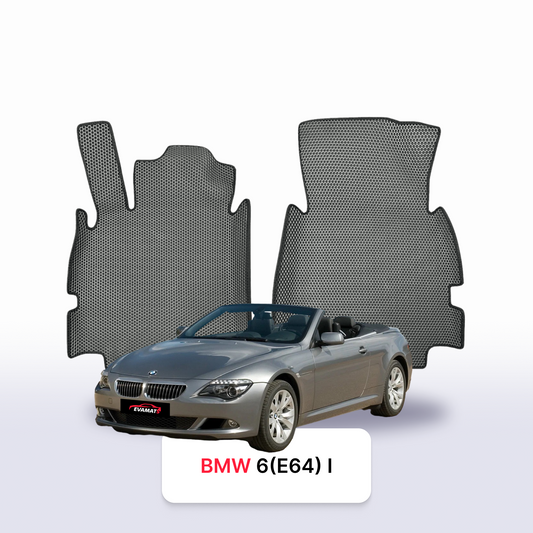 Fußmatten EVAMATS für BMW 6 (E64) 1. Generation 2003-2010 Jahr CABRIO