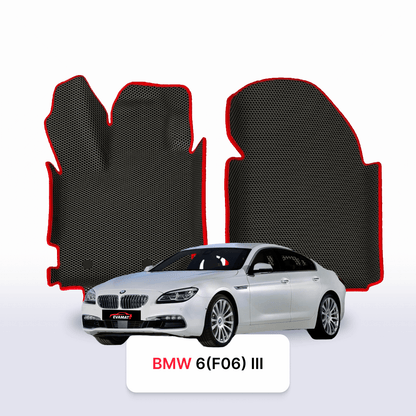 Fußmatten EVAMATS für BMW 6 (F06) 3 gen 2011-2019 jahr GRAN COUPE LIMOUSINE