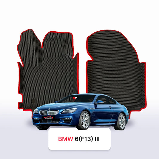 Fußmatten EVAMATS für BMW 6 (F13) 3 gen 2011-2019 jahr COUPE