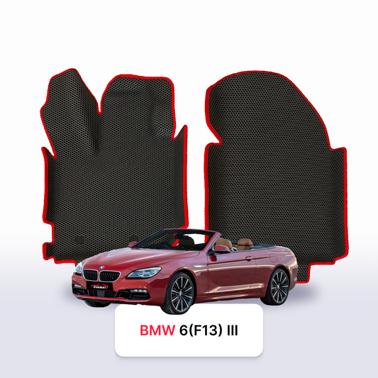 Fußmatten EVAMATS für BMW 6 (F13) 3. Generation 2011-2018 Jahr CABRIO