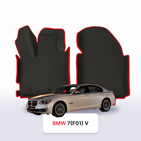 Fußmatten EVAMATS für BMW 7 (F01) 5. Generation 2008–2015, Limousine