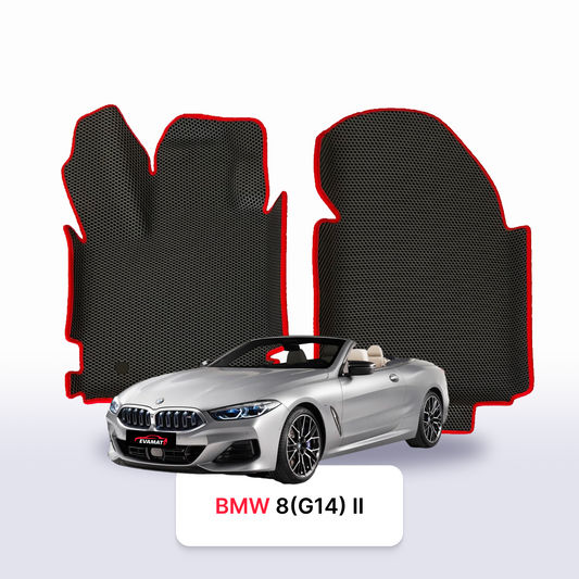 Fußmatten EVAMATS für BMW 8 (G14) 2. Generation 2018-2025 Jahr CABRIO