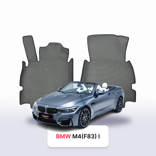 Fußmatten EVAMATS für BMW M4(F83) 1. Generation 2014-2020 Jahr CABRIO