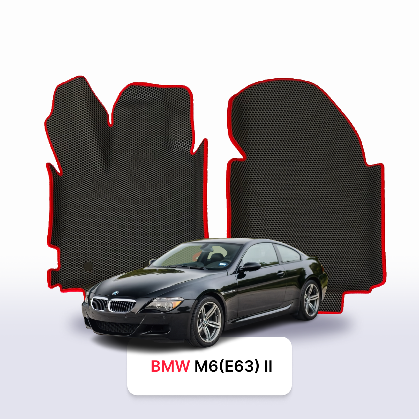 Fußmatten EVAMATS für BMW M6(E63) 2 gen 2005-2011 jahr LIMOUSINE