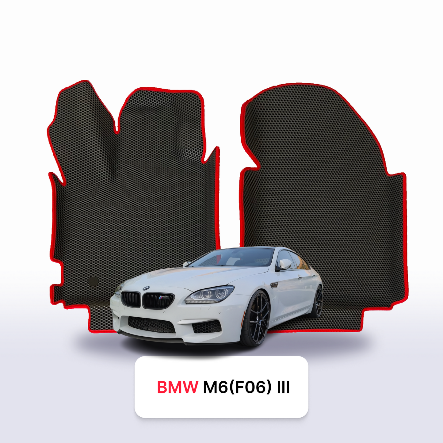 Fußmatten EVAMATS für BMW M6 (F06 Gran Coupé) 3. Generation 2012–2018, Limousine