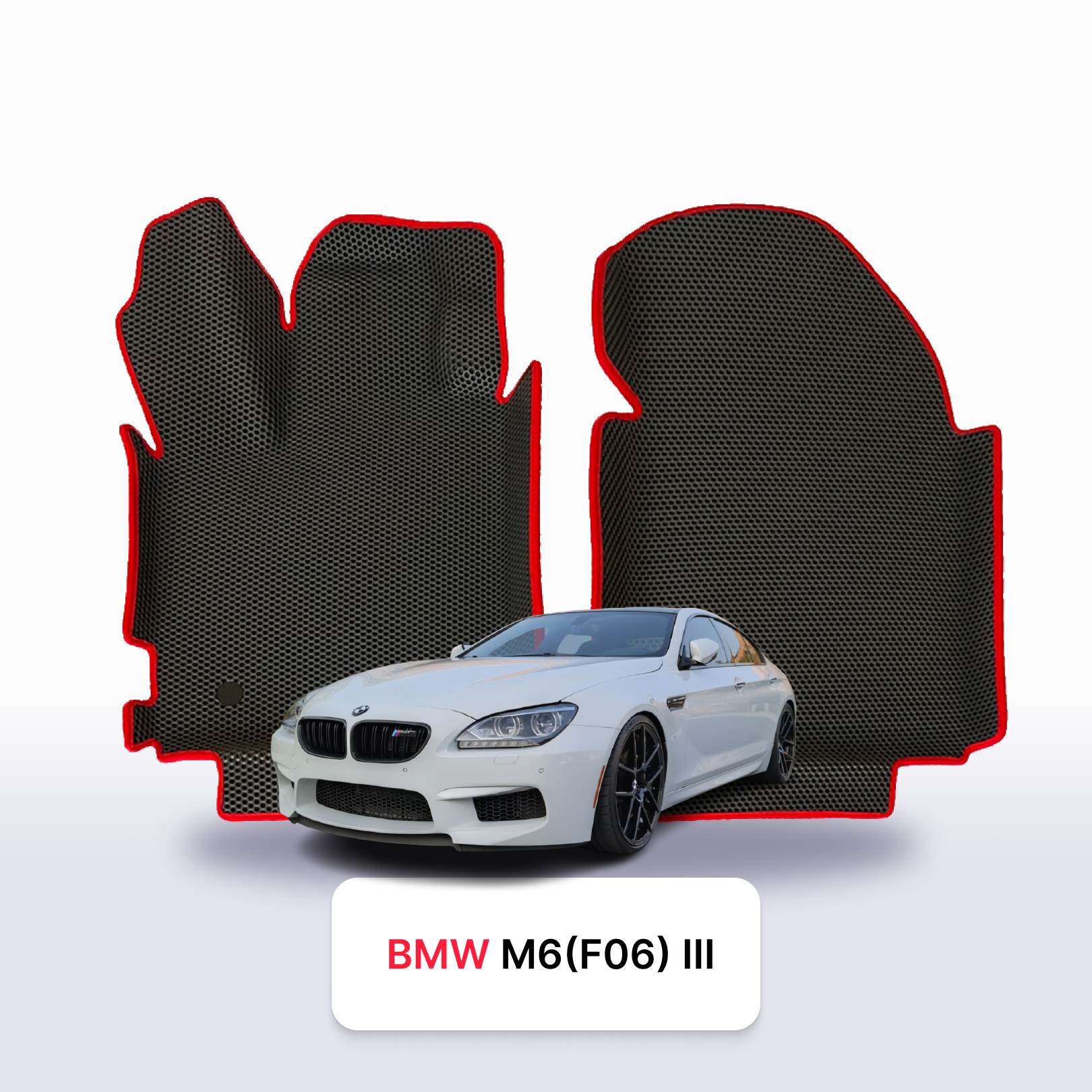 Fußmatten EVAMATS für BMW M6(F06 Gran Coupe) 3 gen 2012-2019 jahr LIMOUSINE