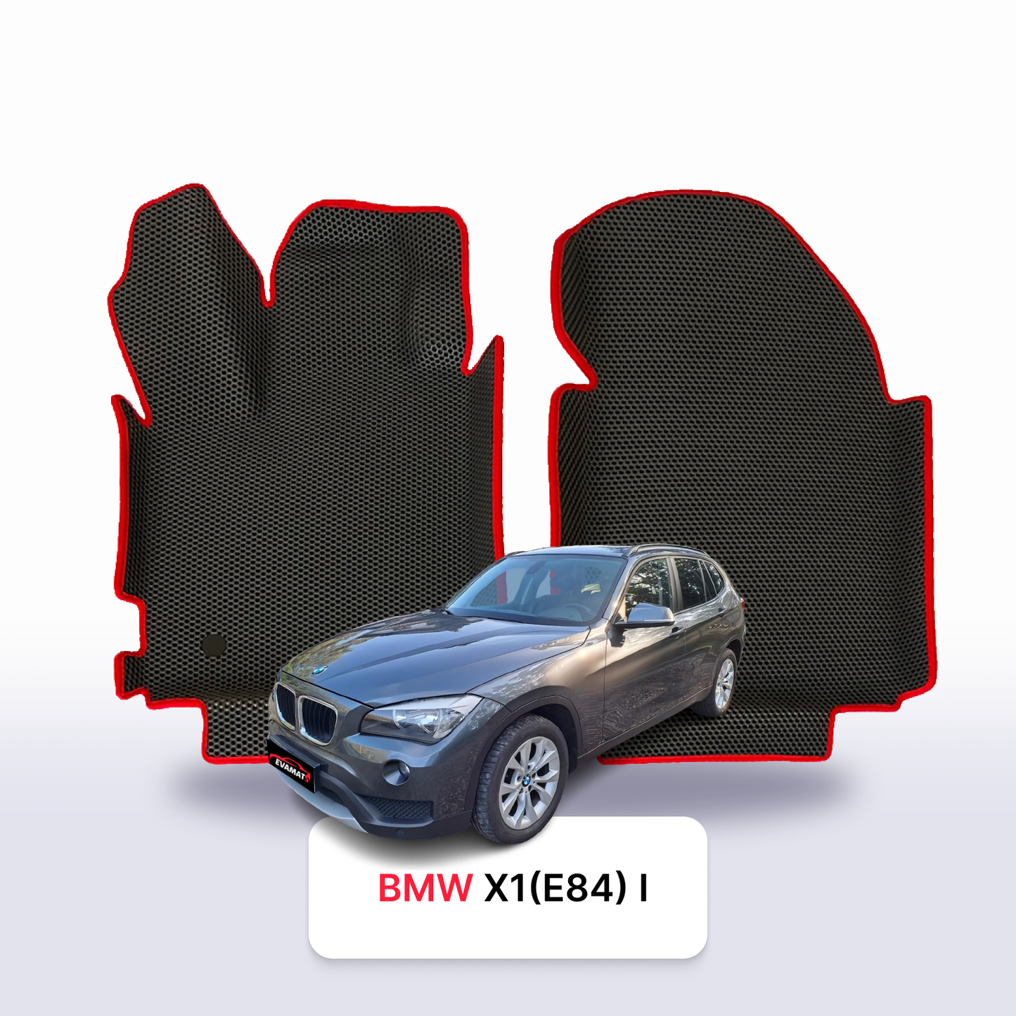Fußmatten EVAMATS für BMW 1(E87) 1. Generation 2004-2011 Jahr FLIEßHECK 5-Türer