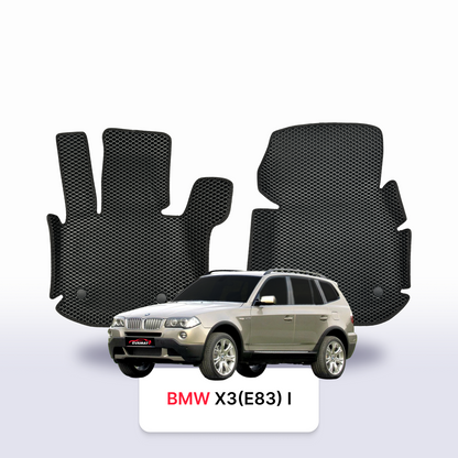 Fußmatten EVAMATS für BMW X3(E83) 1. Generation 2003–2010, SUV