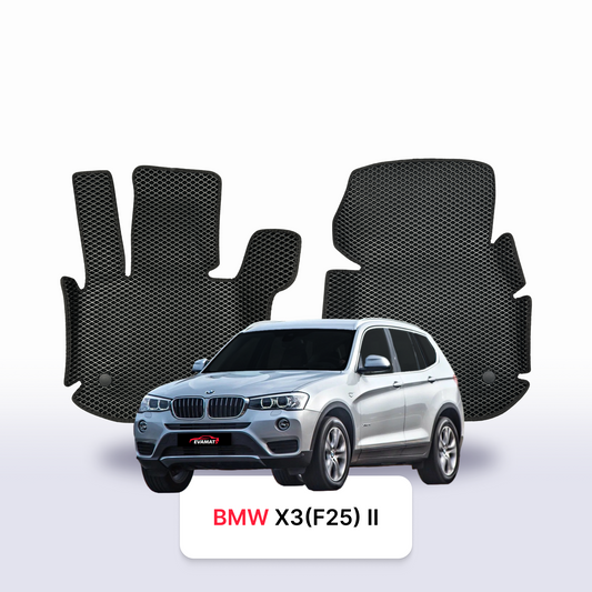 Fußmatten EVAMATS für BMW X3(F25) 2. Generation 2010–2017, SUV