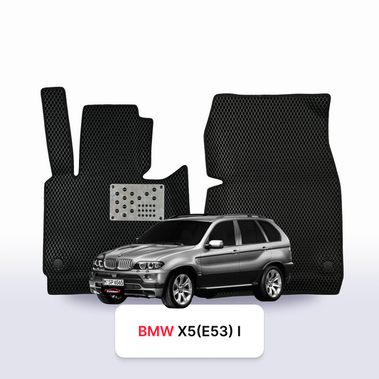 Fußmatten EVAMATS für BMW X5(E53) 1. Generation 1999–2006, SUV