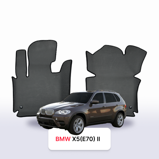 Fußmatten EVAMATS für BMW X5(E70) 2. Generation 2006–2013, SUV, 7-Sitzer