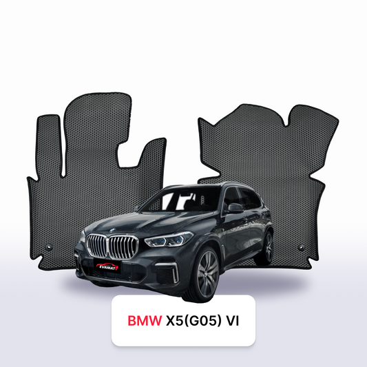 Fußmatten EVAMATS für BMW X5(G05) 4. Generation 2018–2025, SUV, lang, 7-Sitzer