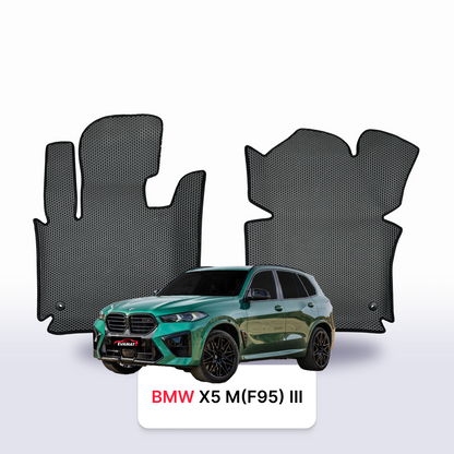 Fußmatten EVAMATS für BMW X5 M(F95) 3. Generation 2019–2025, SUV, 7-Sitzer