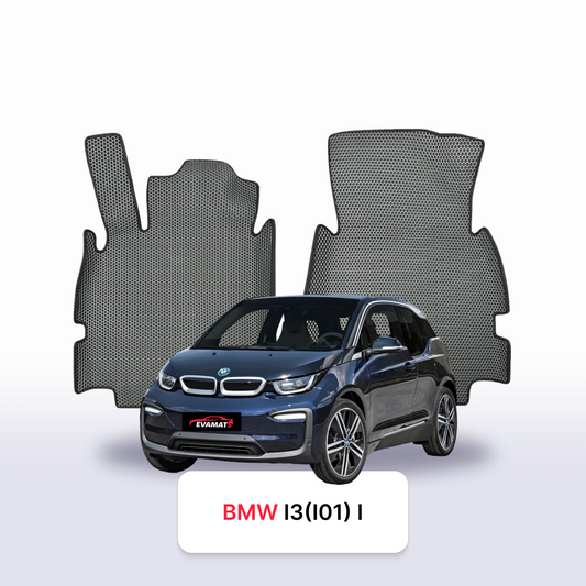 Fußmatten EVAMATS für BMW i3 (I01) 1. Generation 2013-2022 Jahr ELECTRIC FLIEßHECK 5-Türer