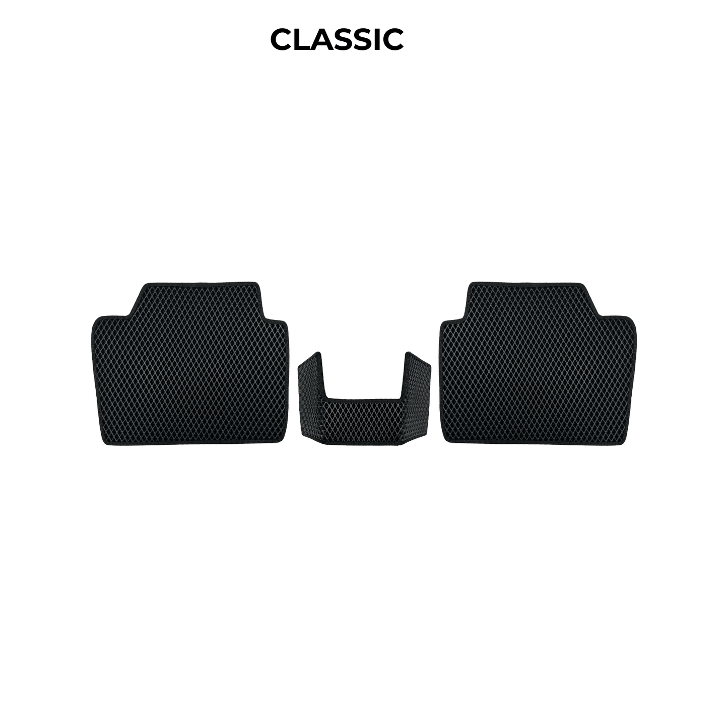 EVAMATS Automatten für Fiat Panda 2 Gen 2003–2012, Schrägheckmodell, 5 Türen