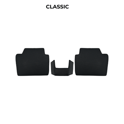 EVAMATS Automatten für Fiat Panda 2 Gen 2003–2012, Schrägheckmodell, 5 Türen