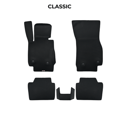 Fußmatten EVAMATS für Mercedes-Benz R-Klasse (W251) 2005 – 2013, LANG MINIVAN 6-Sitzer