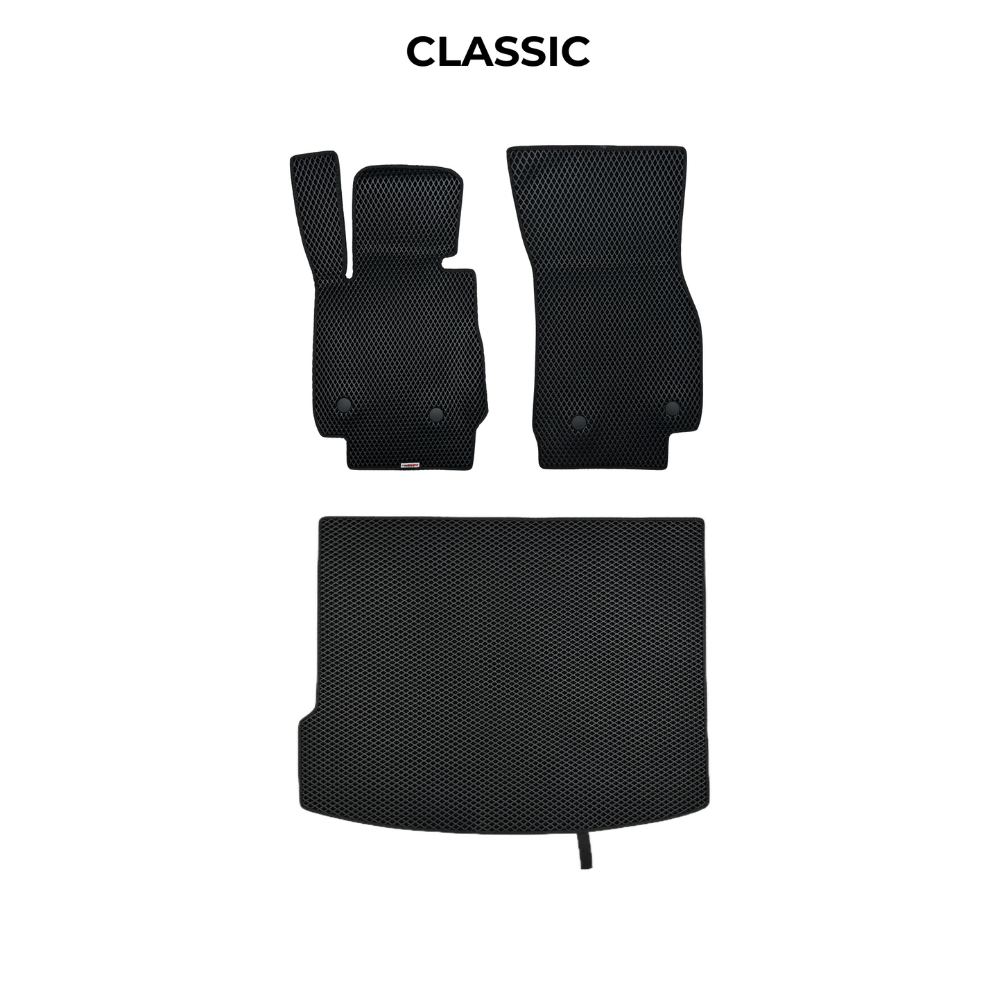 Fußmatten EVAMATS für Smart Fortwo 1 Gen 1998-2007 Jahr CROSSBLADE