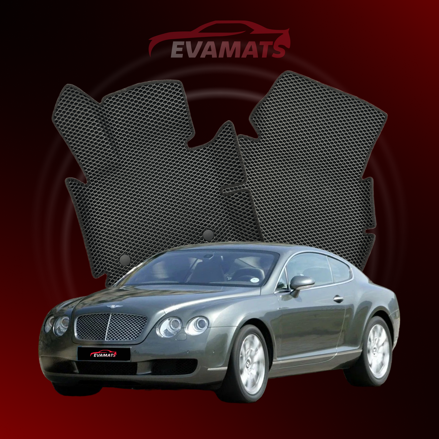 Fußmatten EVAMATS für Bentley Continental GT 1 Gen 2003-2011 Jahr COUPE