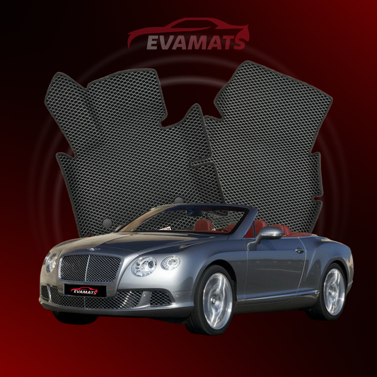 Fußmatten EVAMATS für Bentley Continental GT 2 Gen 2011-2017 Jahr CABRIO