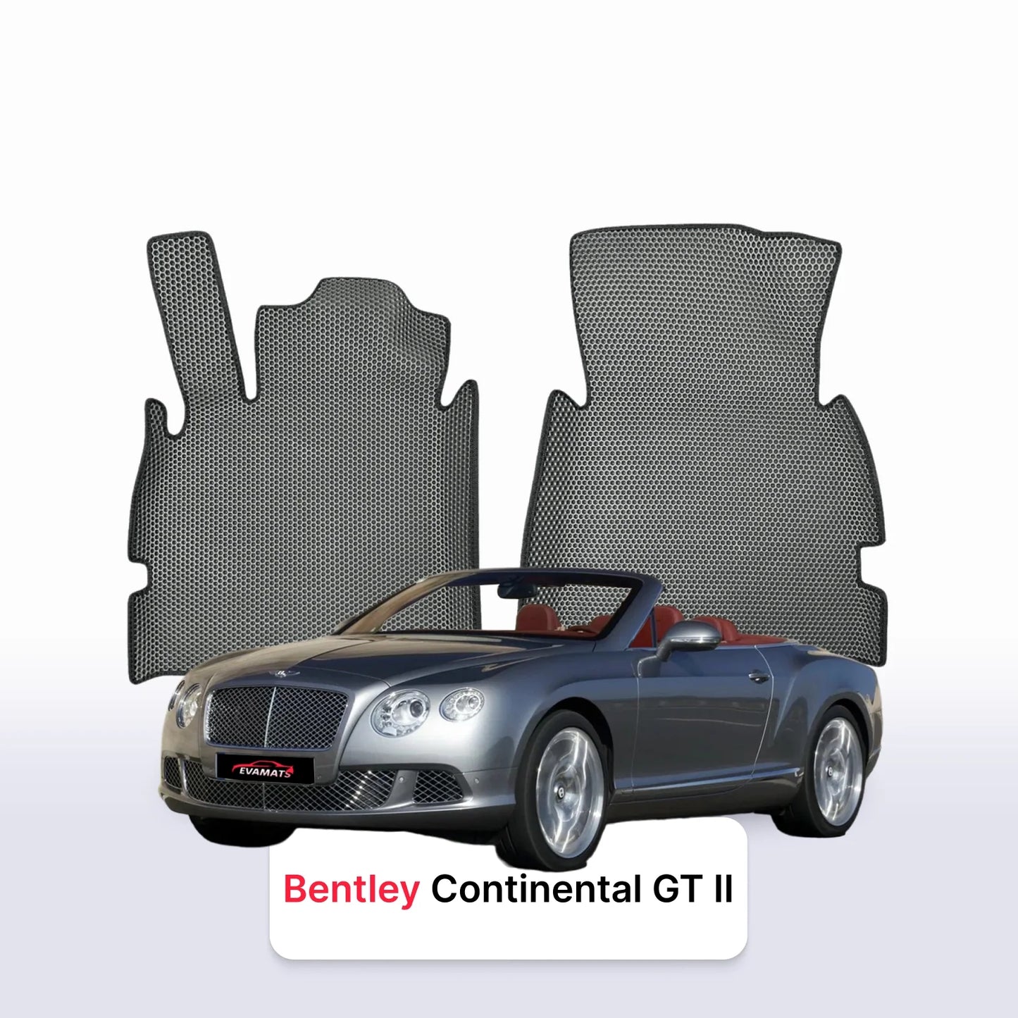 Fußmatten EVAMATS für Bentley Continental GT 2 gen 2011-2017 jahr CABRIO
