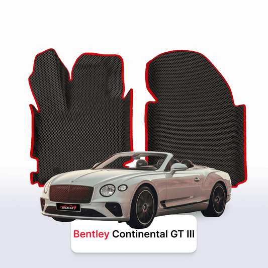Fußmatten EVAMATS für Bentley Continental GT 3 Gen 2017-2025 Jahr CABRIO