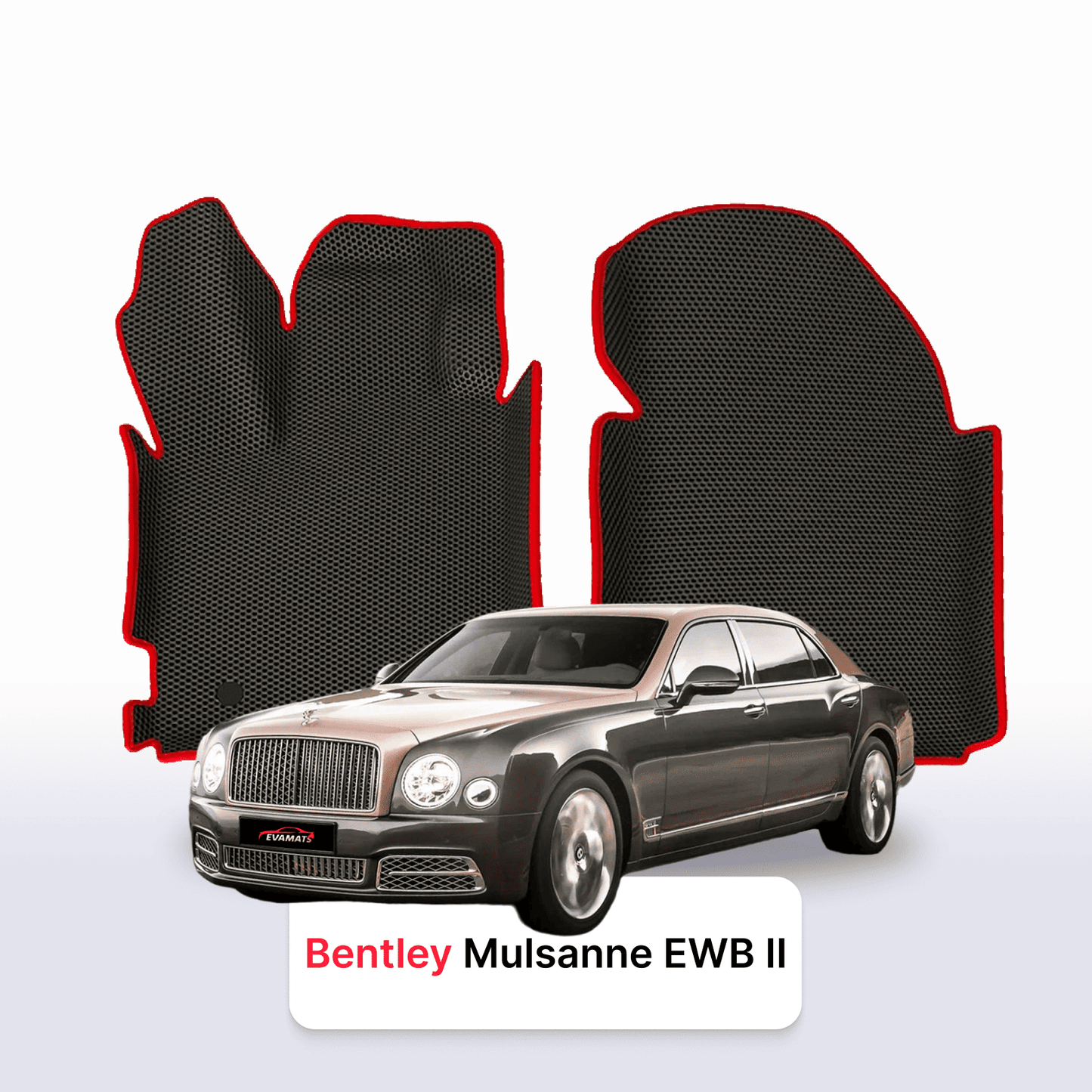 Fußmatten EVAMATS für Bentley Mulsanne EWB 2 gen 2010-2020 jahr LIMOUSINE