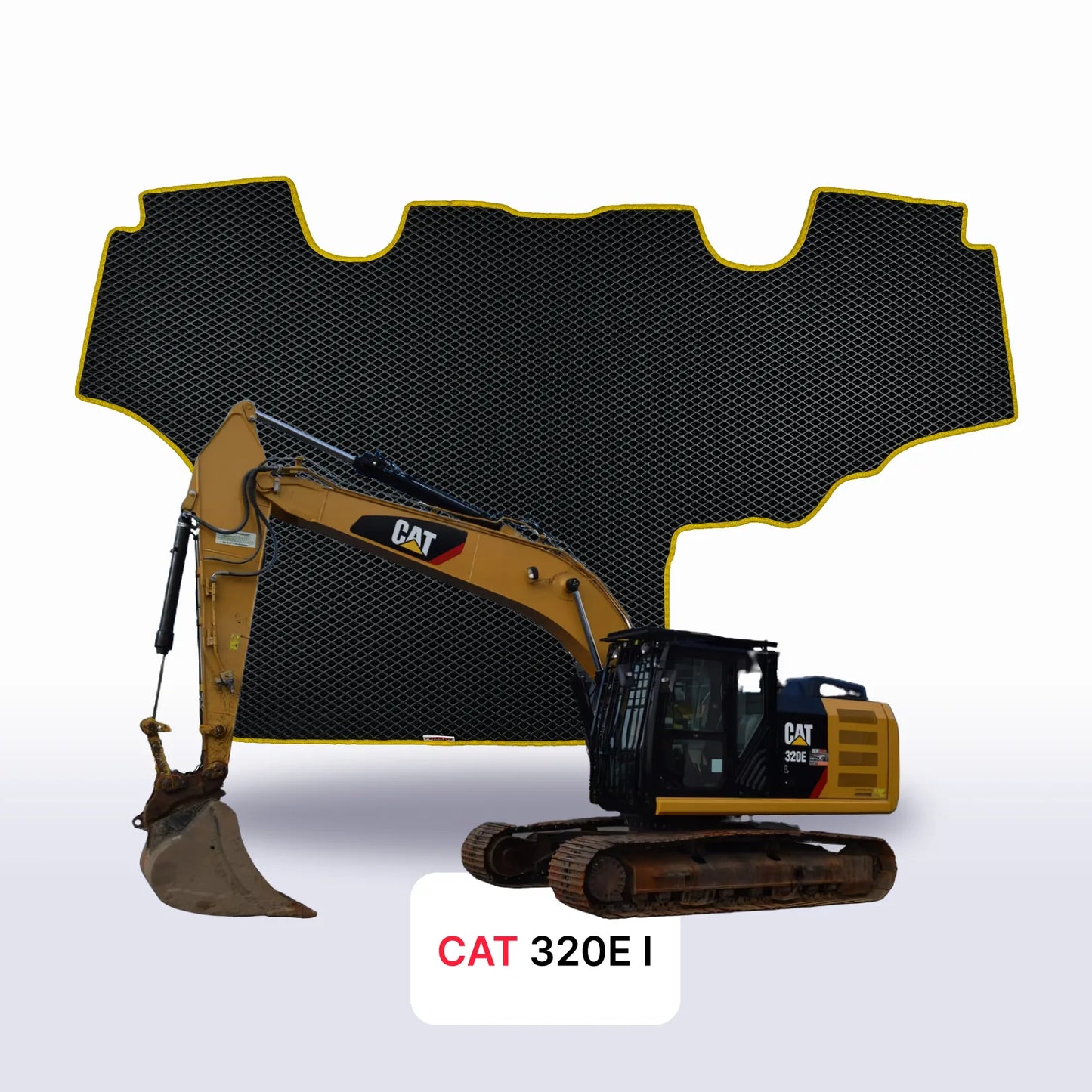 Fußmatten EVAMATS für CAT 320E 1. Generation 2012-2018 Jahr DIGGER