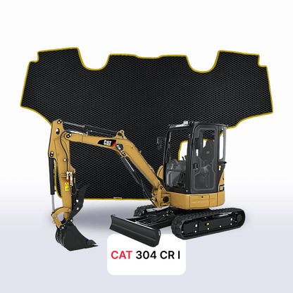 Fußmatten EVAMATS für CAT 304 CR 1 Gen 2002-2006 Jahr DIGGER