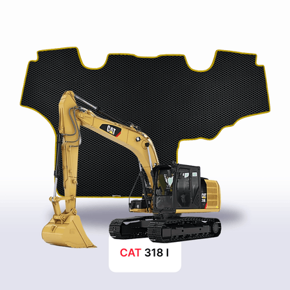 Fußmatten EVAMATS für CAT 318 1 Gen 2007-2023 Jahr DIGGER