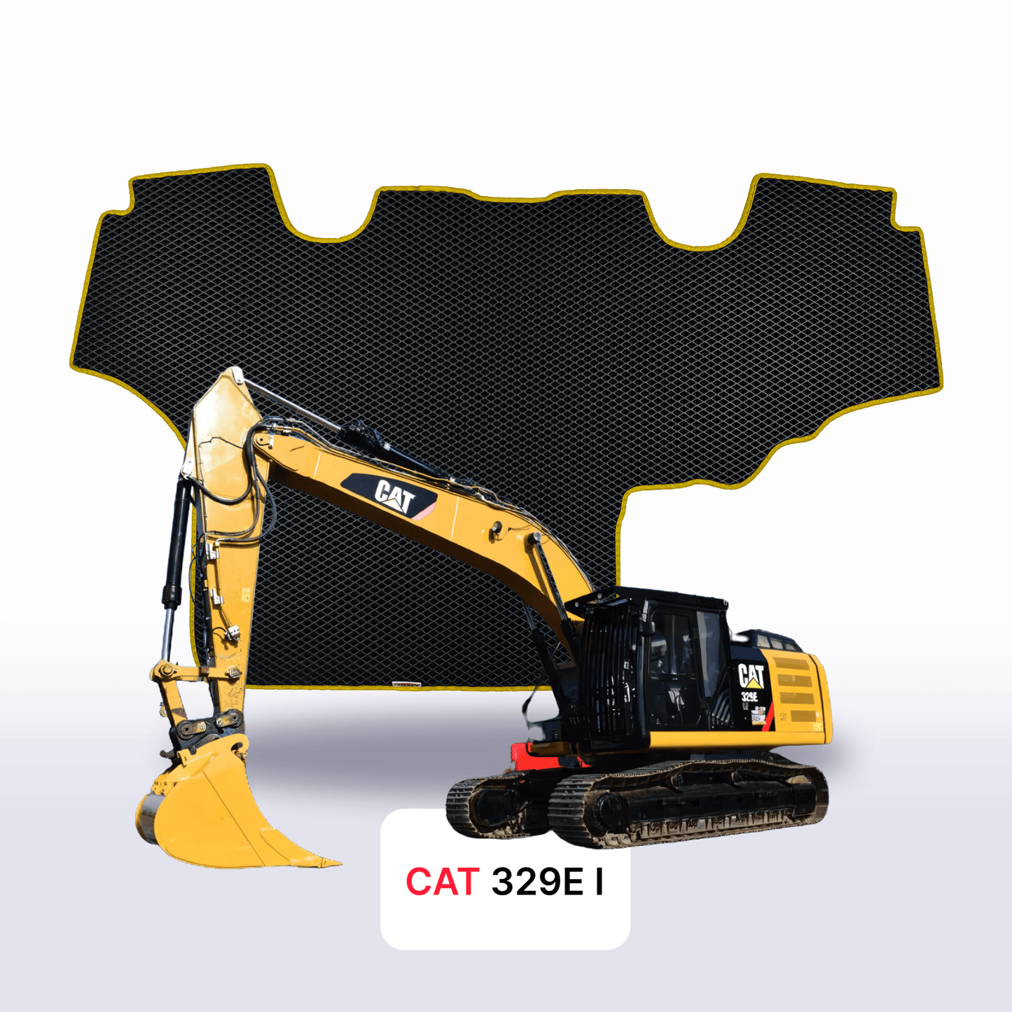 Fußmatten EVAMATS für CAT 329E 1. Generation 2011-2023 Jahr DIGGER