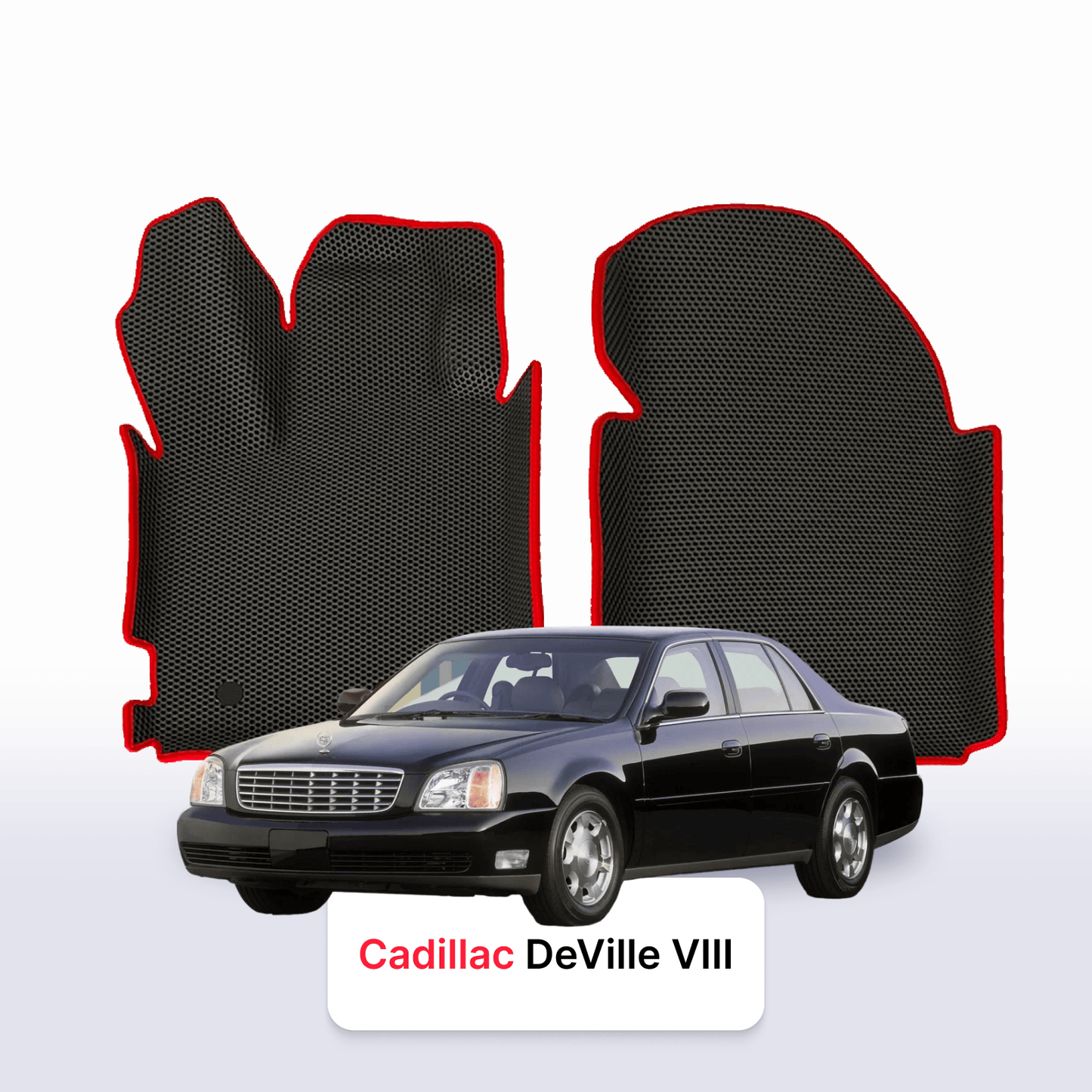 Fußmatten EVAMATS für Cadillac DeVille 8. Generation 1999–2005, Limousine