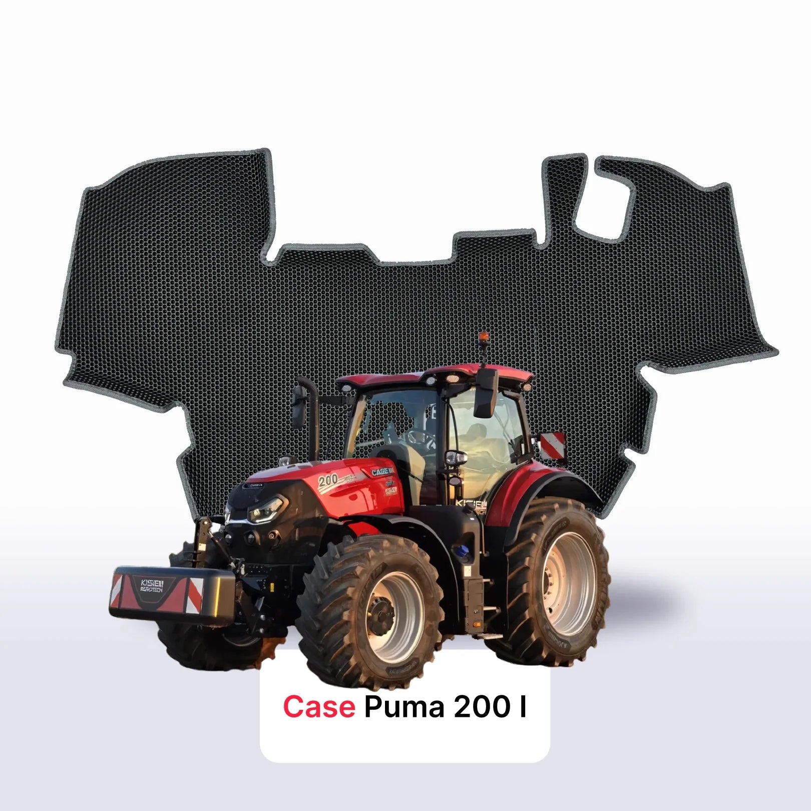 Fußmatten EVAMATS für Case Puma 200 1 gen 2022-2028 jahr TRAKTOR