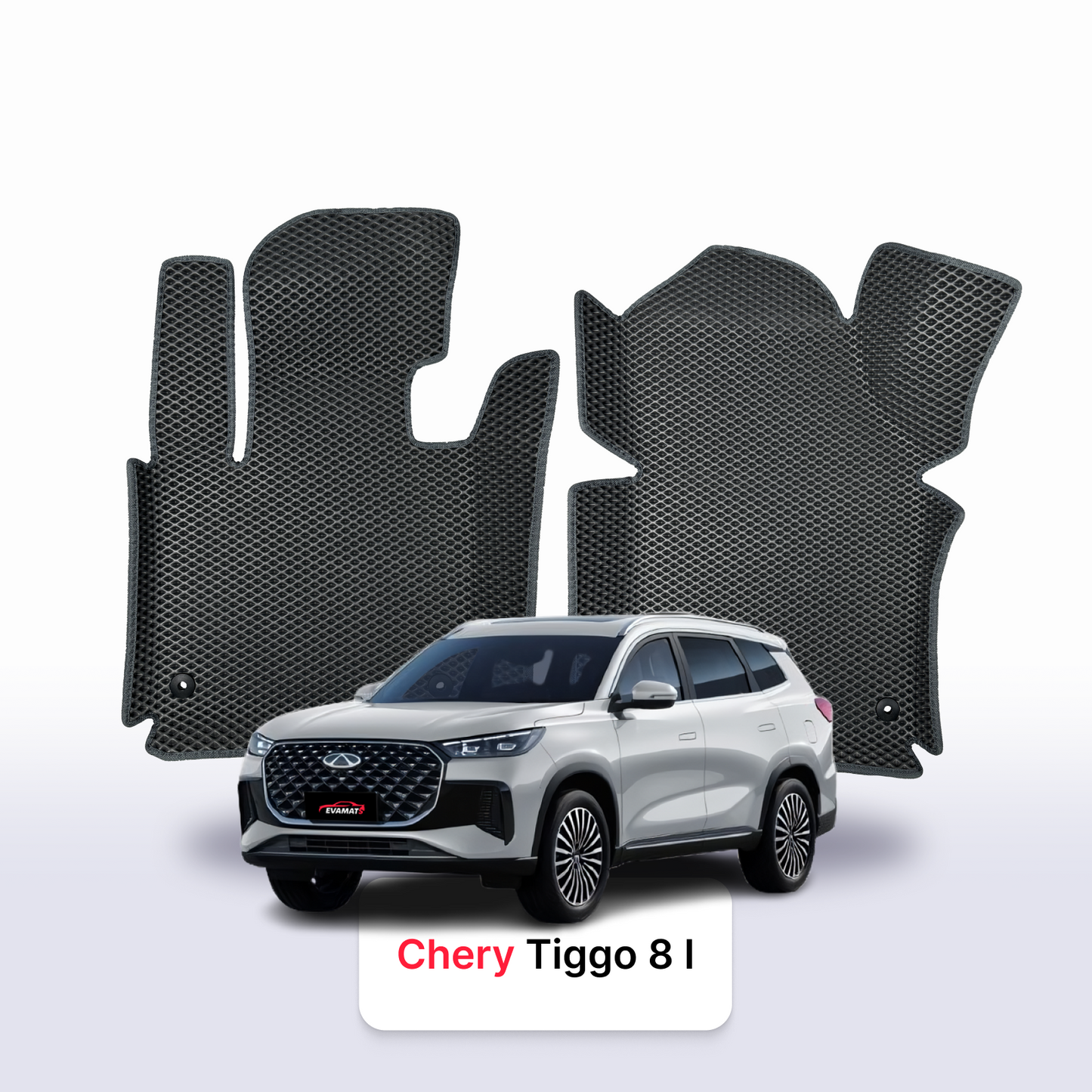 Fußmatten EVAMATS für Chery Tiggo 8 1 gen 2017-2026 jahr SUV