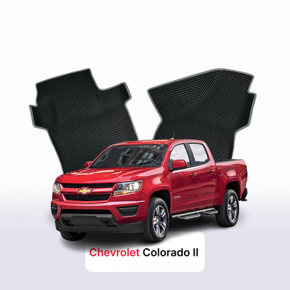 Fußmatten EVAMATS für Chevrolet Colorado 2 gen 2011-2024 jahr PICK-UP z doppelkabine